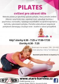 PILATES - stop bolesti nejen zad