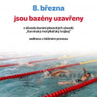 8. bezna jsou bazny uzaveny